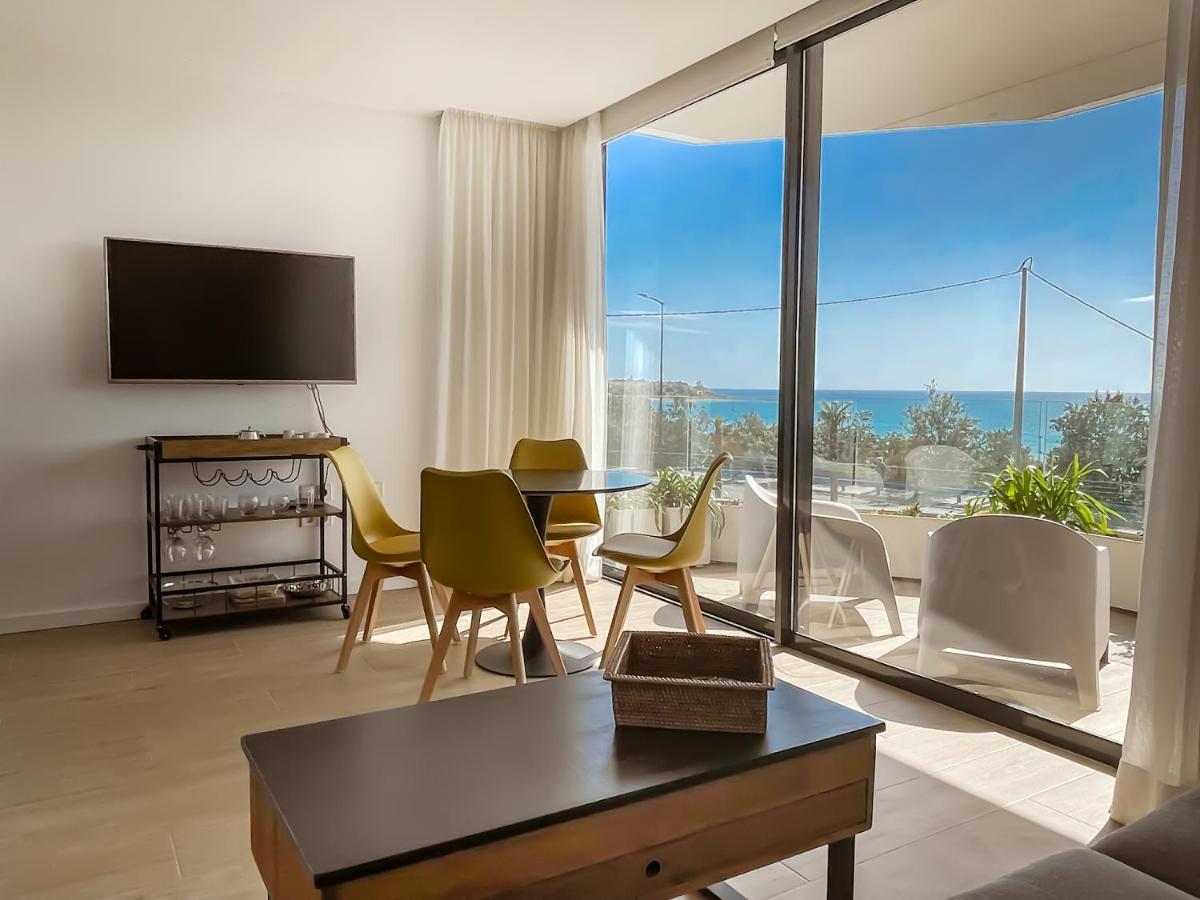 Modern Sea Front Sea Waves Apartment Alicante Exterior photo