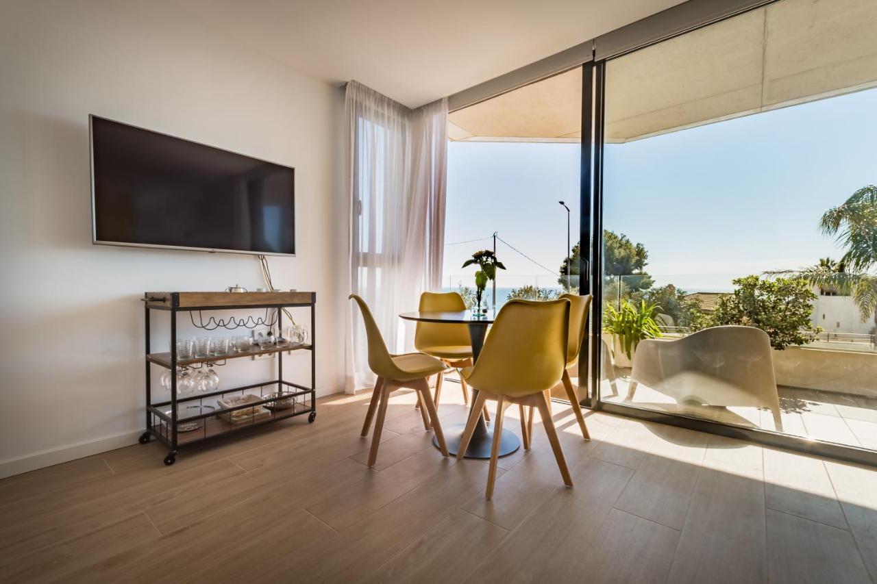 Modern Sea Front Sea Waves Apartment Alicante Exterior photo